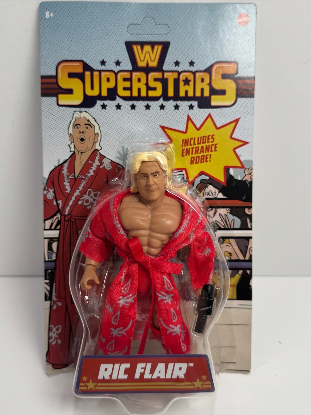 WWE Superstars Ric Flair Figure Series 1 Mattel w Robe